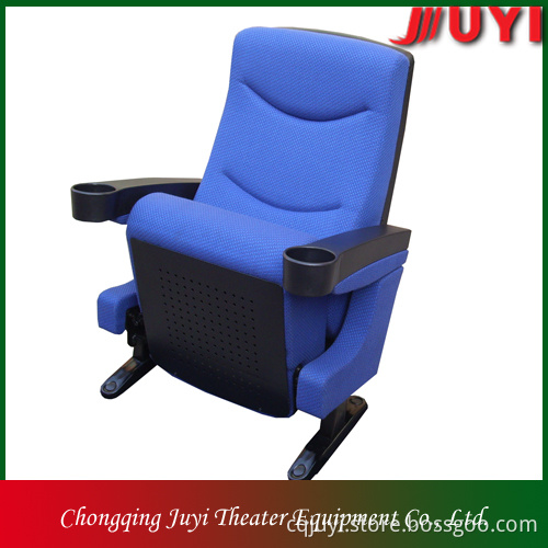 Plastic theatre seating design Fabric Plastic theatre seating JY-616
